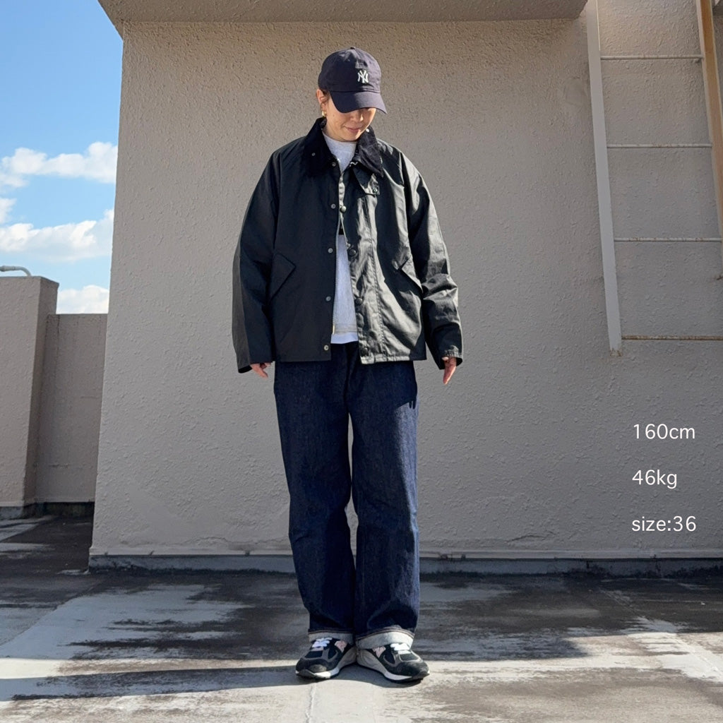 Barbour : OS TRANSPORT WAX (NAVY)