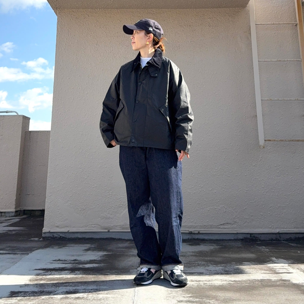 Barbour : OS TRANSPORT WAX (NAVY)