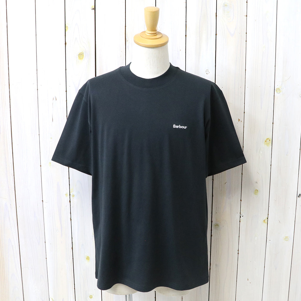 Barbour : DALTON LOGO OS T-SHIRT-Japan Exclusive (BLACK)