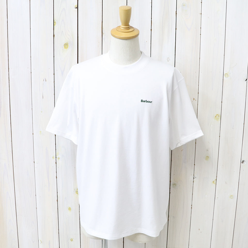 Barbour : DALTON LOGO OS T-SHIRT-Japan Exclusive (WHITE)