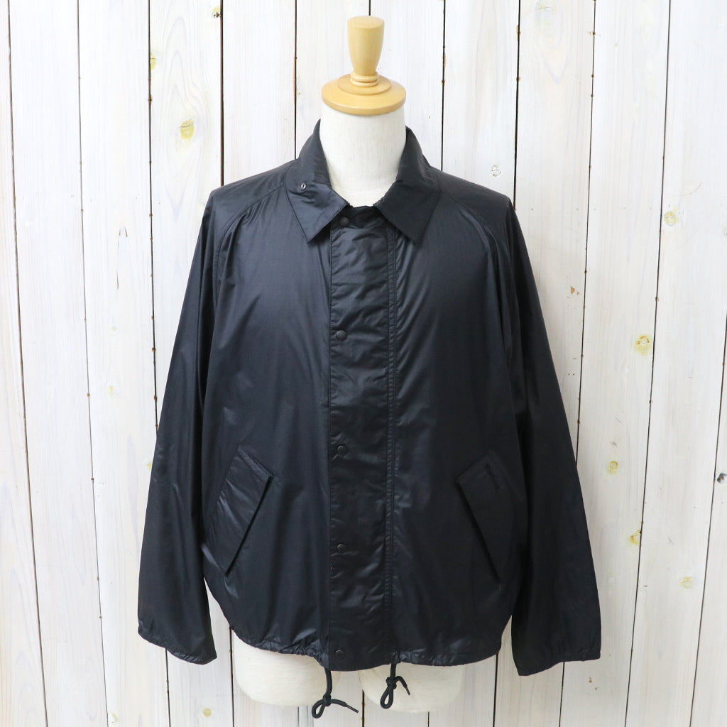 Barbour : TRANSPORT UV SHOWERPROOF JACKET (BLACK)