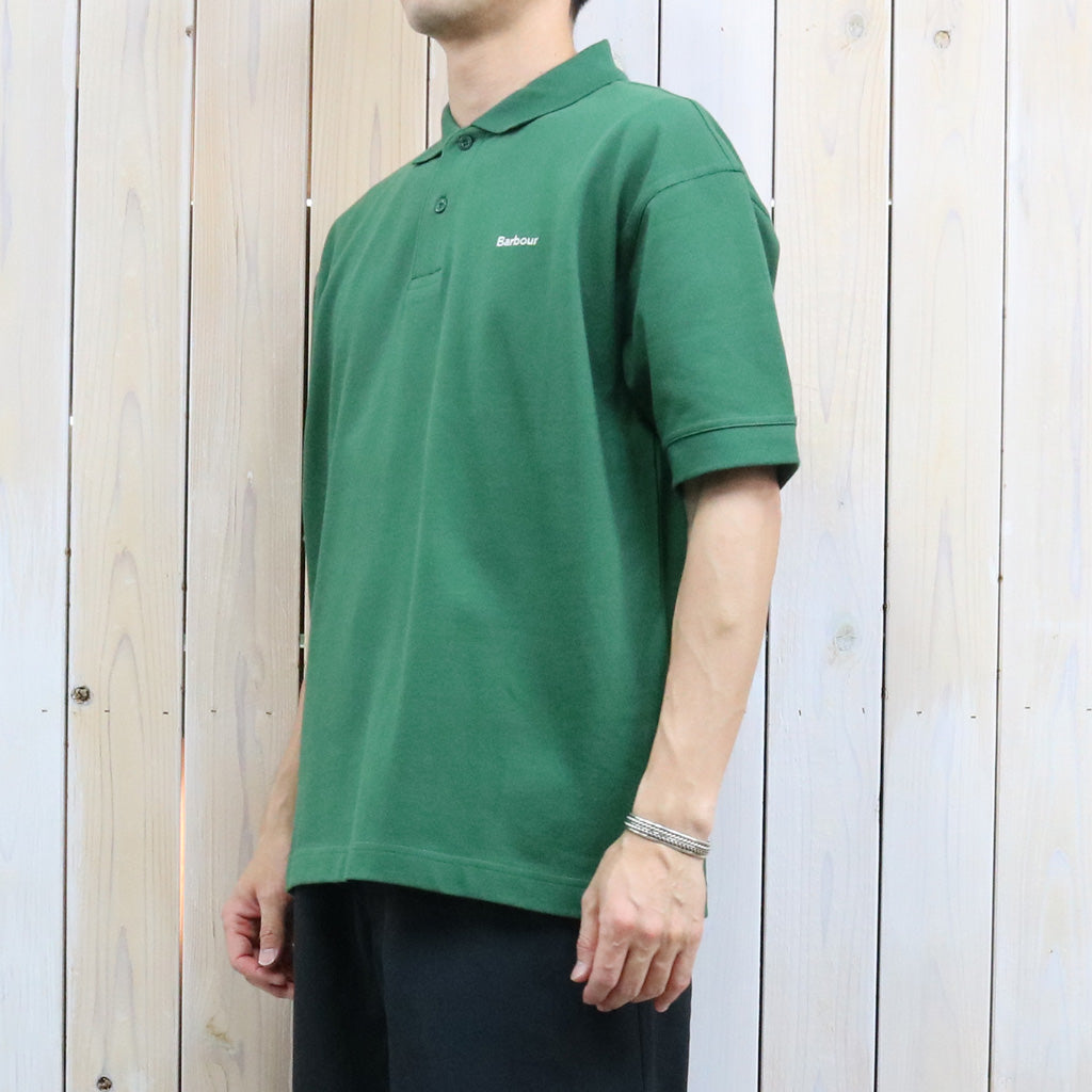Barbour : HEXHAM OS POLO SHIRT (RACING GREEN)