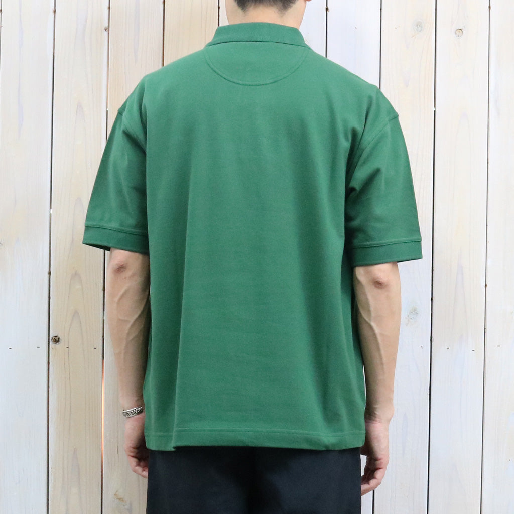Barbour : HEXHAM OS POLO SHIRT (RACING GREEN)