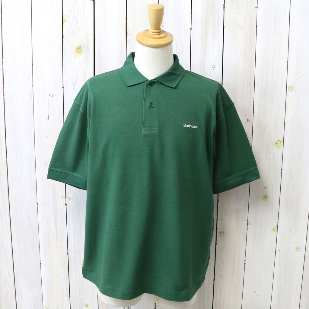 Barbour : HEXHAM OS POLO SHIRT (RACING GREEN)