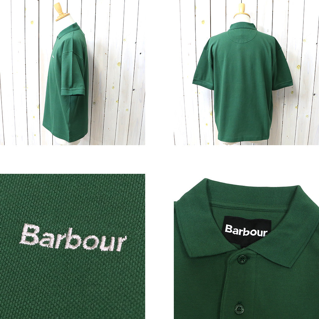 Barbour : HEXHAM OS POLO SHIRT (RACING GREEN)