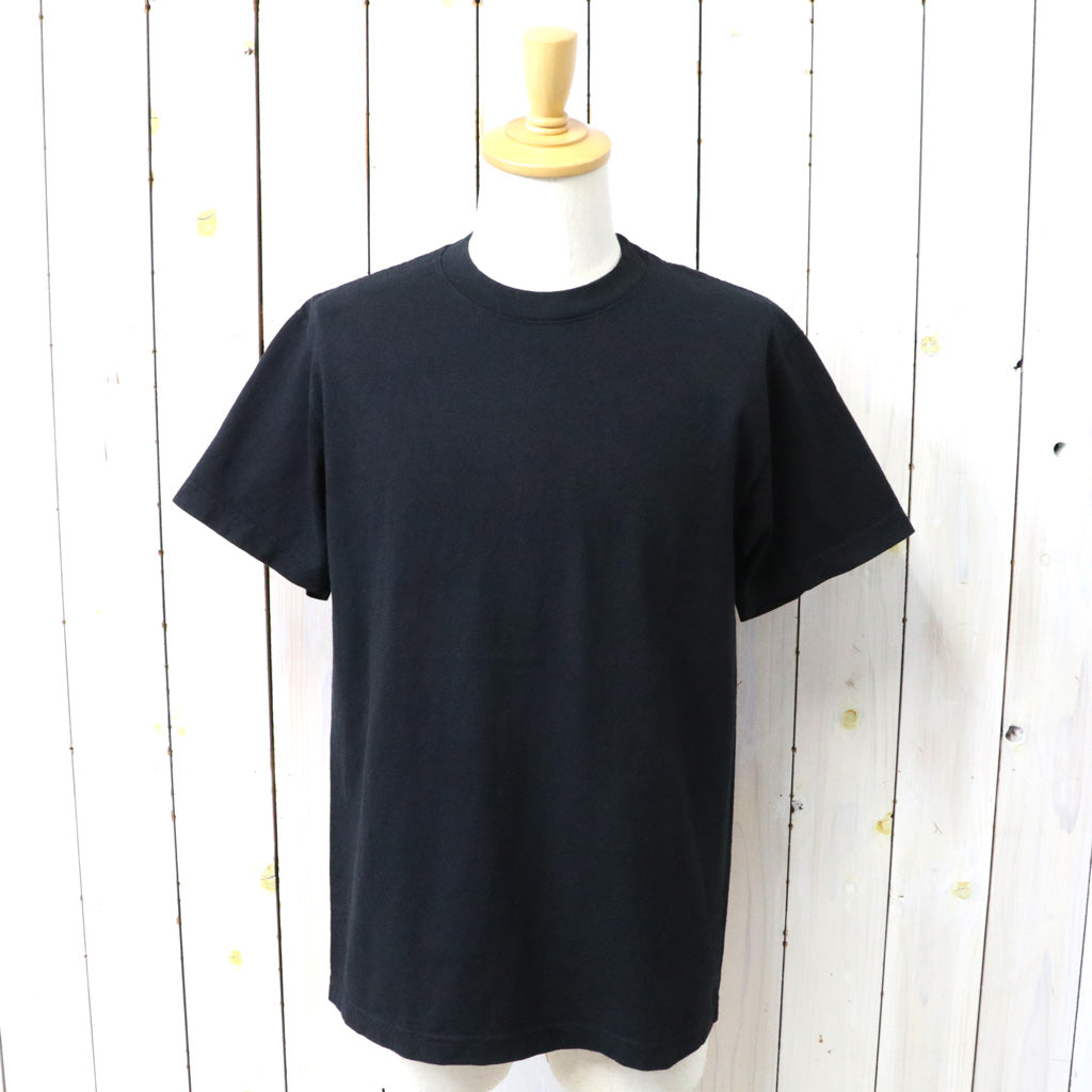 Brooks Brothers : COTTON 2-PACK CREW NECK TEE Made in USA (BLACK)