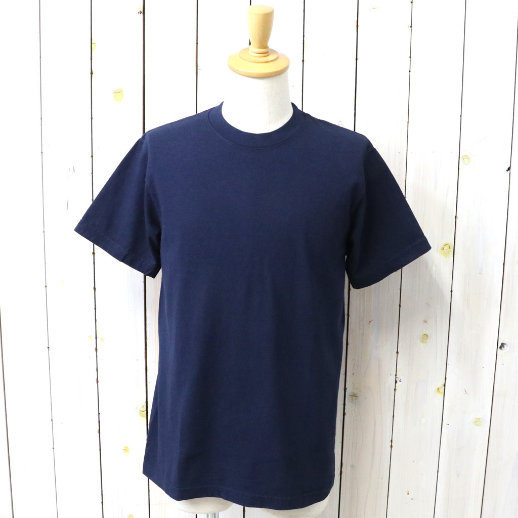 Brooks Brothers : COTTON 2-PACK CREW NECK TEE Made in USA (NAVY)