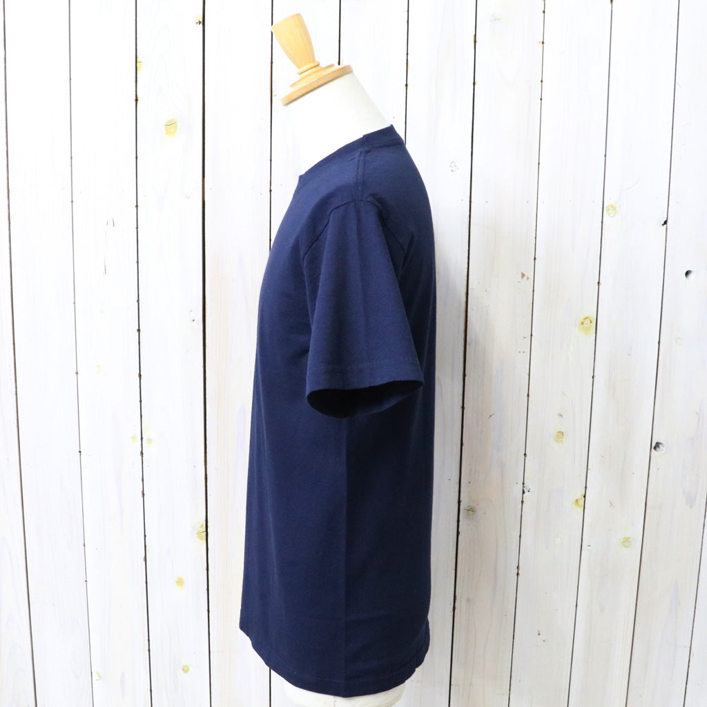 Brooks Brothers : COTTON 2-PACK CREW NECK TEE Made in USA (NAVY)