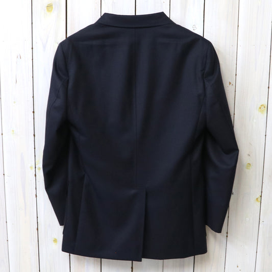 Brooks Brothers : ウールサージ 段返り3釦ブレザー Traditional Fit (Navy)