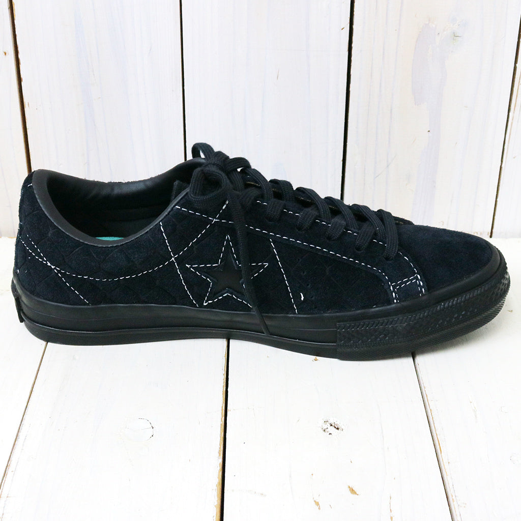 CONVERSE SKATEBOARDING : ONE STAR SK/HEEL COLLECTIVE (Black Monochrome)