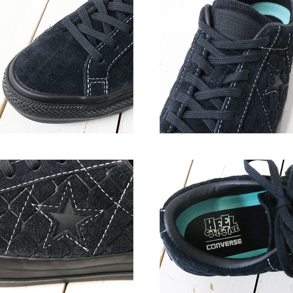 CONVERSE SKATEBOARDING : ONE STAR SK/HEEL COLLECTIVE (Black Monochrome)