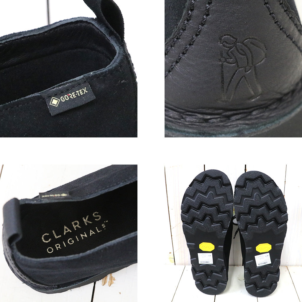 Clarks『Desert Trek GTX』(Black Suede)