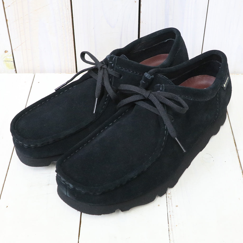 Clarks『Wallabee GTX』(Black Suede)