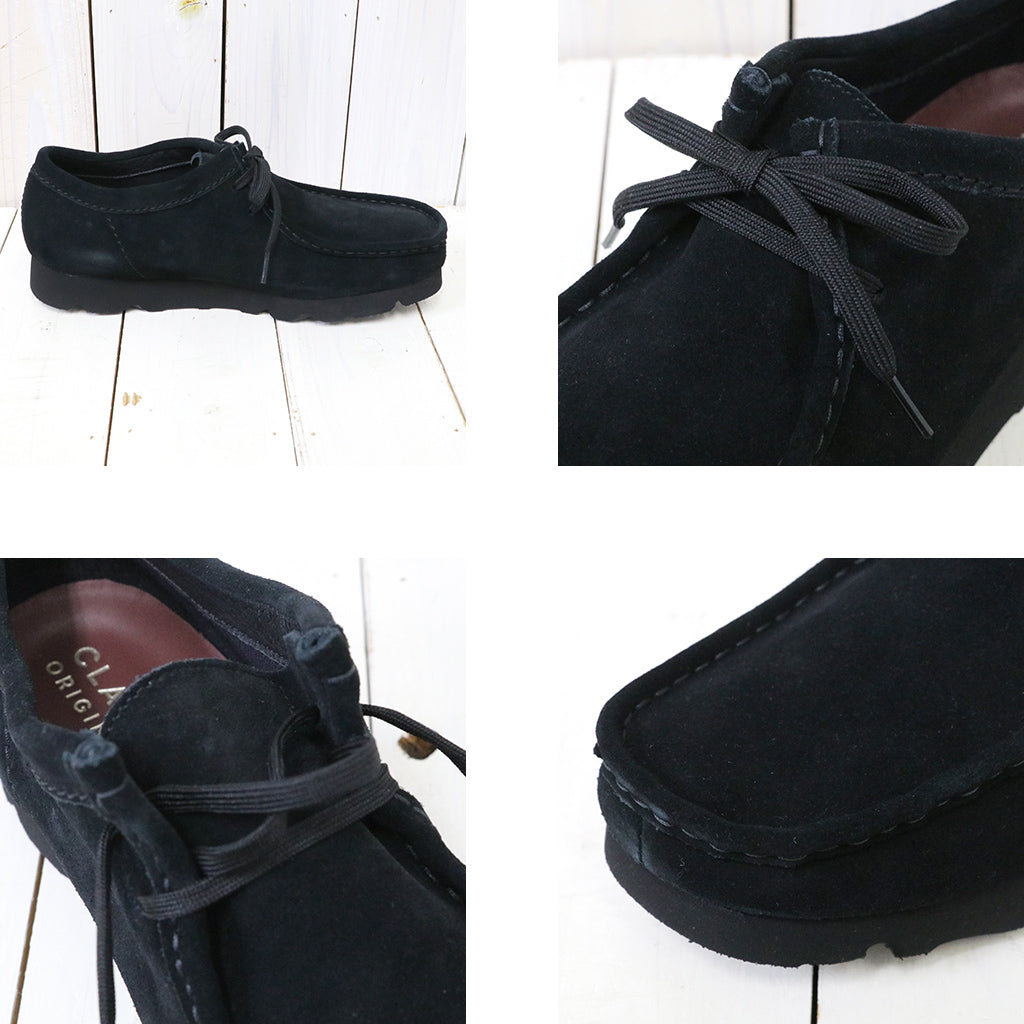 Clarks『Wallabee GTX』(Black Suede)