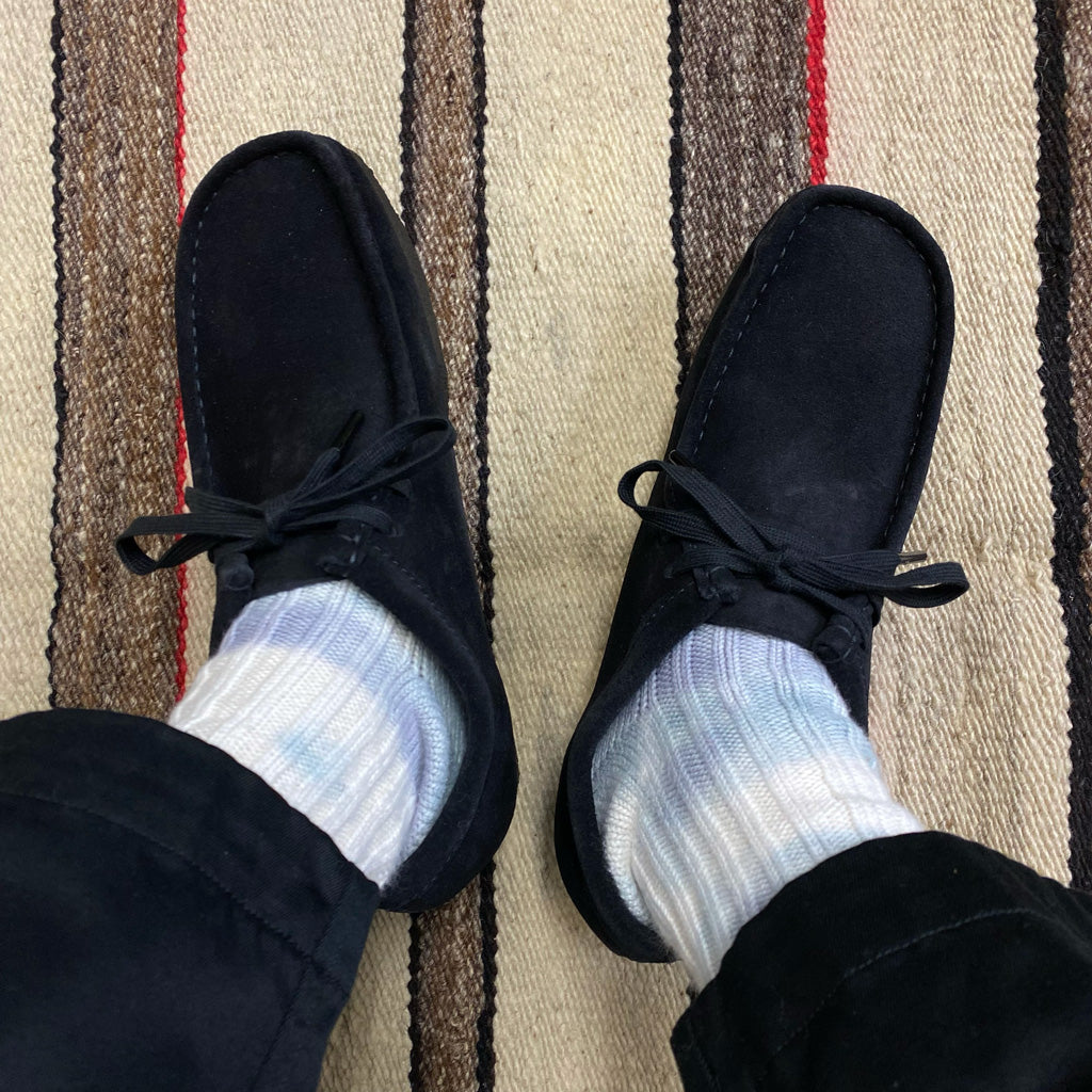 Clarks『Wallabee』(Black Suede)