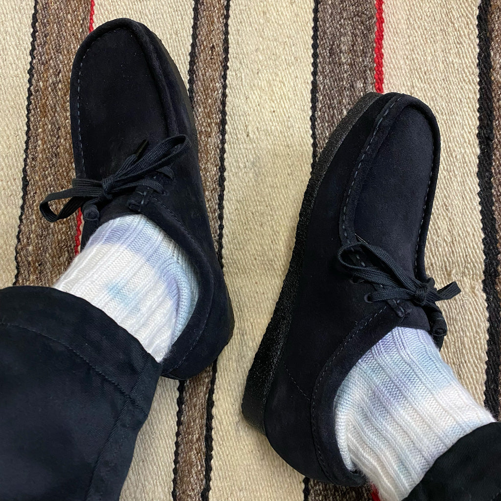 Clarks『Wallabee』(Black Suede)