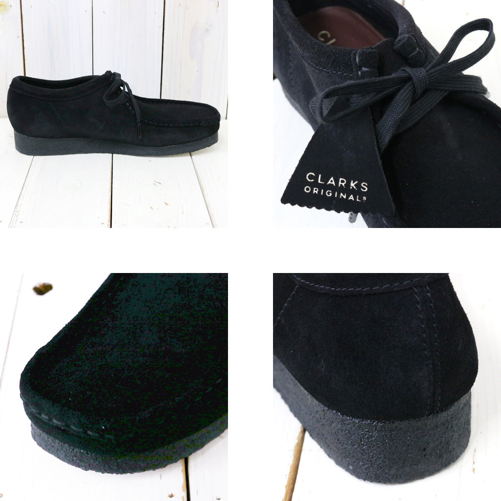 Clarks『Wallabee』(Black Suede)