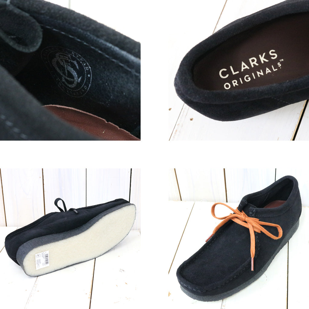 Clarks『Wallabee』(Black Suede)