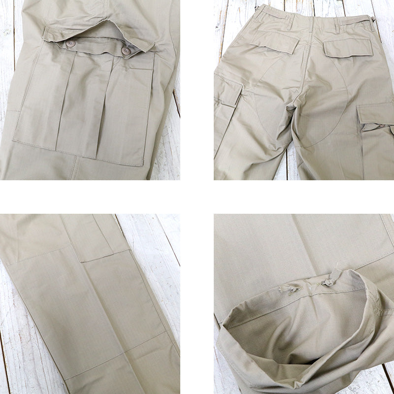DEAD STOCK : BDU TROUSERS (KHAKI)