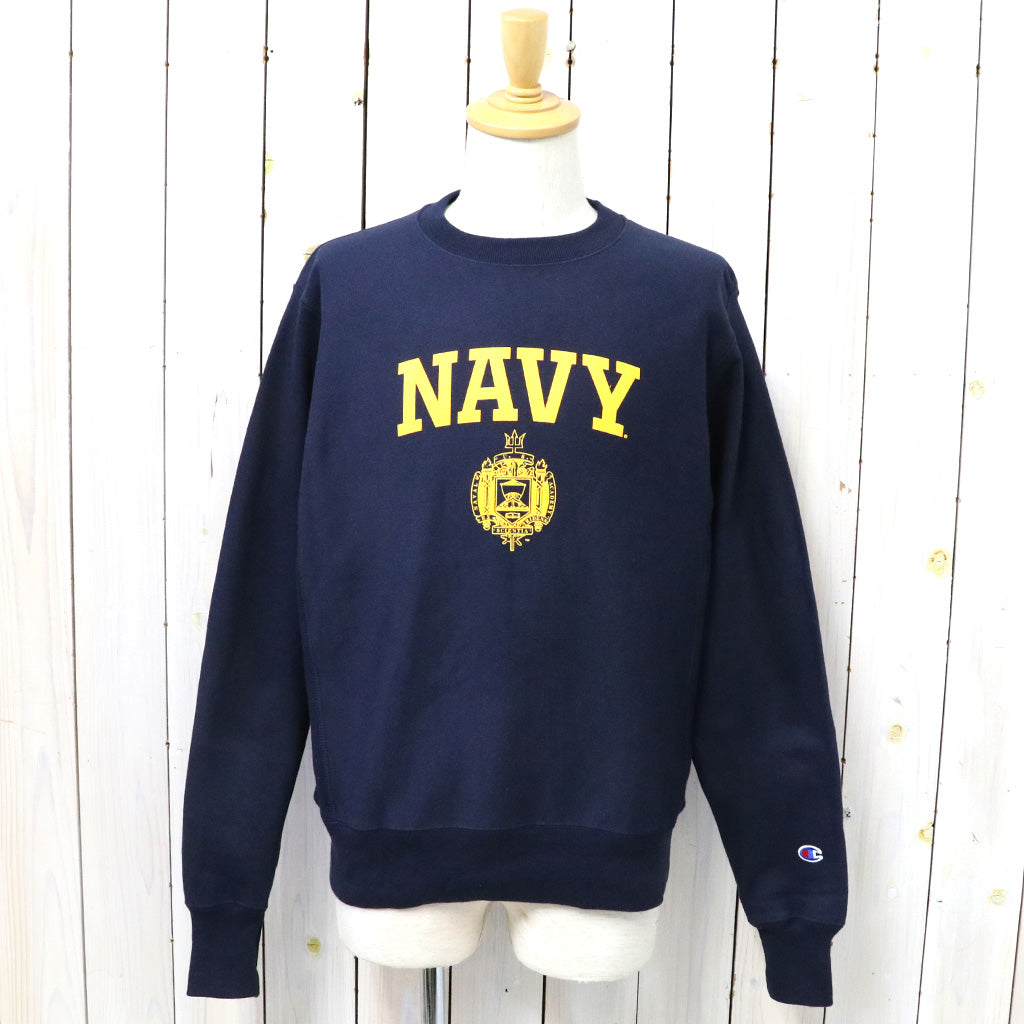 Champion『USNA ISSUE CHAMPION REVERSE WEAVE CREWNECK』(NAVY)