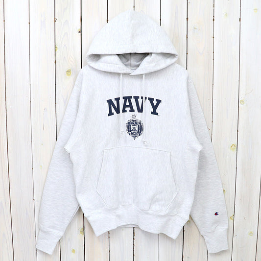 Champion『USNA ISSUE CHAMPION REVERSE WEAVE HOOD』(ASH GREY)
