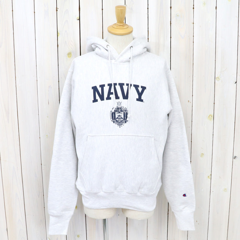 Champion『USNA ISSUE CHAMPION REVERSE WEAVE HOOD』(ASH GREY)