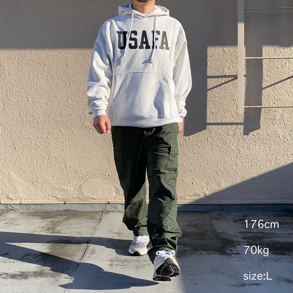 Champion『USAFA CHAMPION REVERSE WEAVE HOODIE』(ASH GREY)