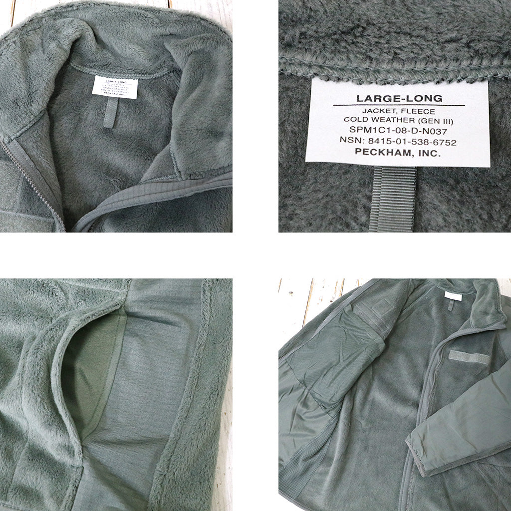 MILITARY DEAD STOCK『U.S. Military Surplus Gen3 Polartec Ecwcs Fleece Jacket』(Foliage)