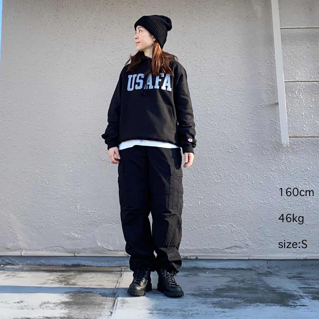 Champion『USAFA CHAMPION REVERSE WEAVE HOODIE』(BLACK)