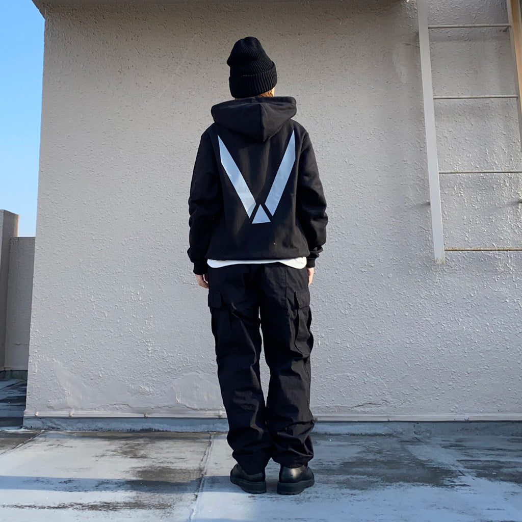 Champion『USAFA CHAMPION REVERSE WEAVE HOODIE』(BLACK)