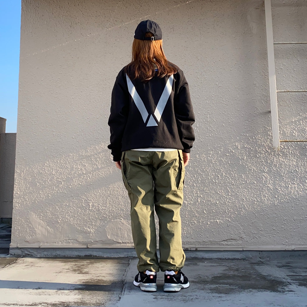 Champion『USAFA CHAMPION REVERSE WEAVE CREWNECK』(BLACK)