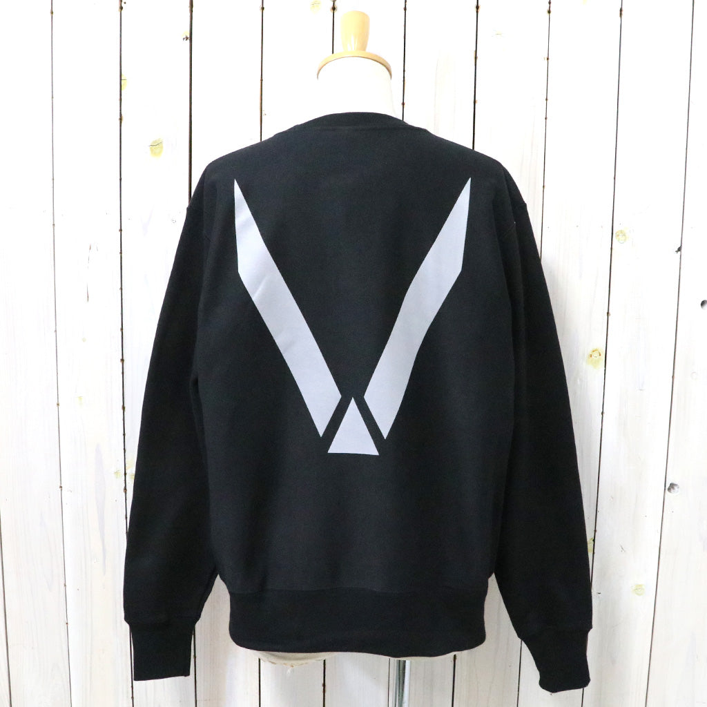 Champion『USAFA CHAMPION REVERSE WEAVE CREWNECK』(BLACK)