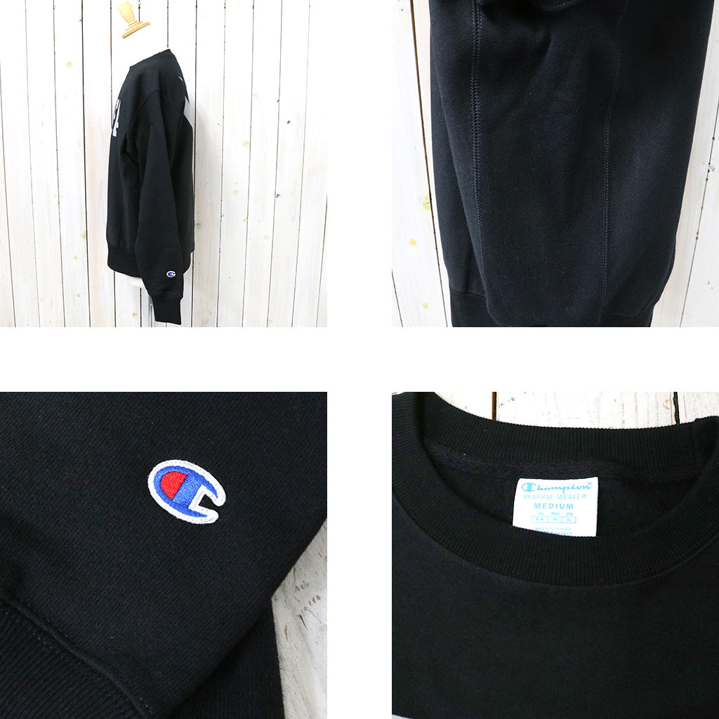 Champion『USAFA CHAMPION REVERSE WEAVE CREWNECK』(BLACK)
