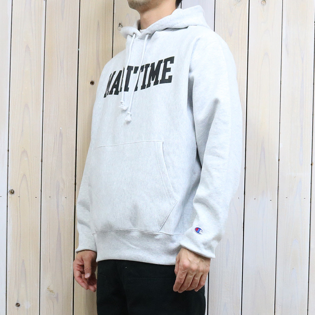 Champion『MARITIME CHAMPION REVERSE WEAVE HOODIE』(ASH GREY)