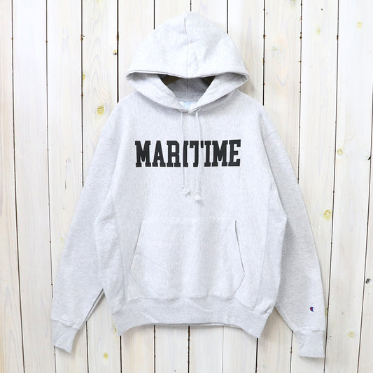 Champion : MARITIME CHAMPION REVERSE WEAVE HOODIE (ASH GREY)