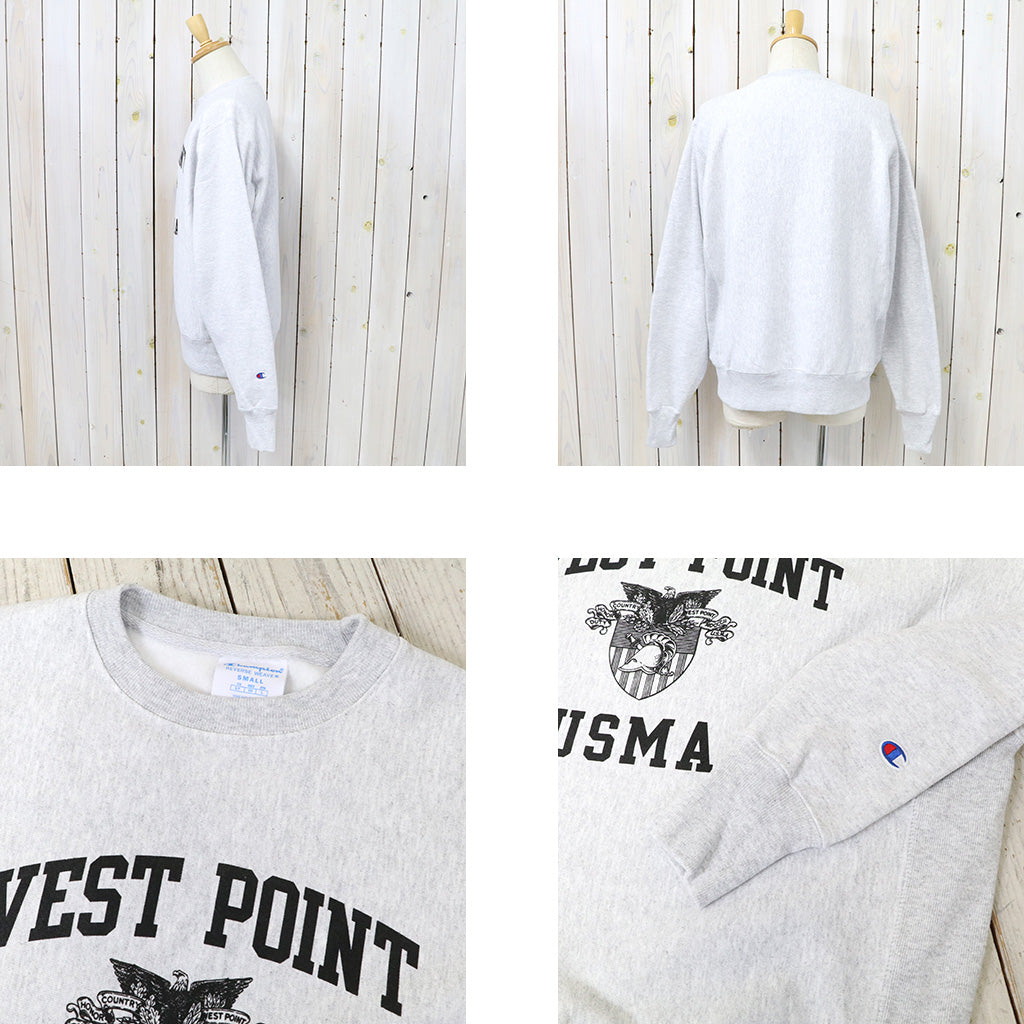Champion『WEST POINT USMA CHAMPION REVERSE WEAVE CREWNECK』(ASH GREY)
