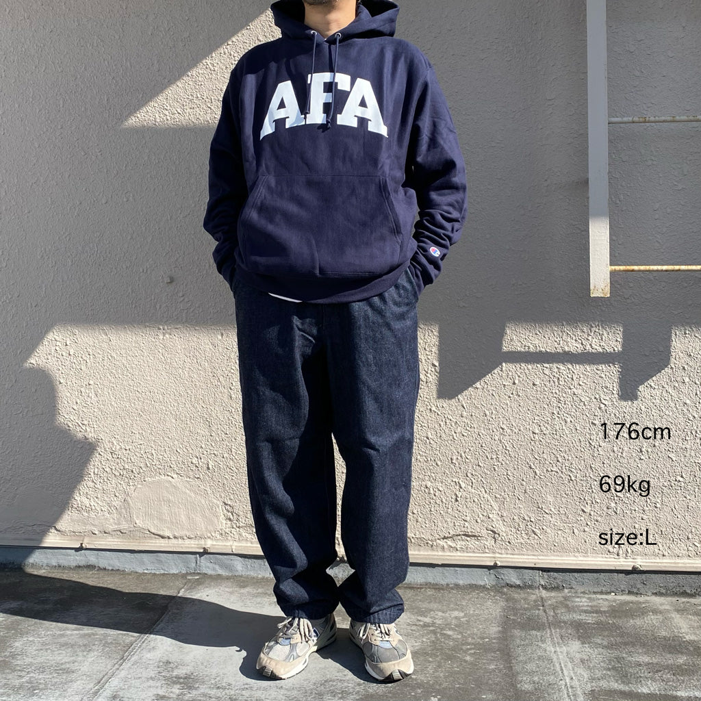 Champion『AFA CHAMPION REVERSE WEAVE HOODIE』(NAVY)