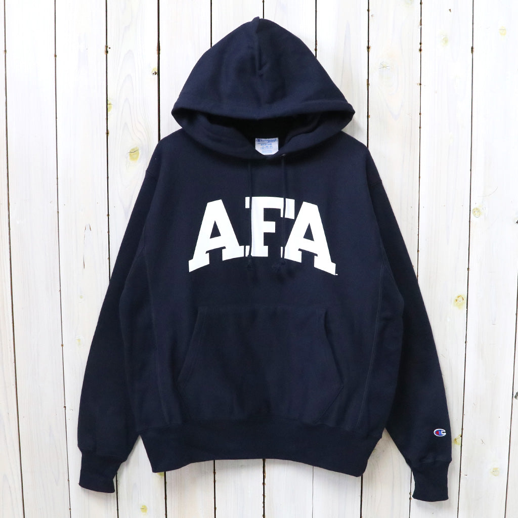 Champion『AFA CHAMPION REVERSE WEAVE HOODIE』(NAVY)