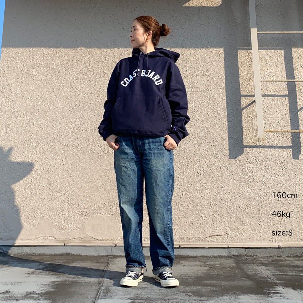 Champion『CORST GUARD CHAMPION REVERSEWEAVE HOOD』(NAVY)