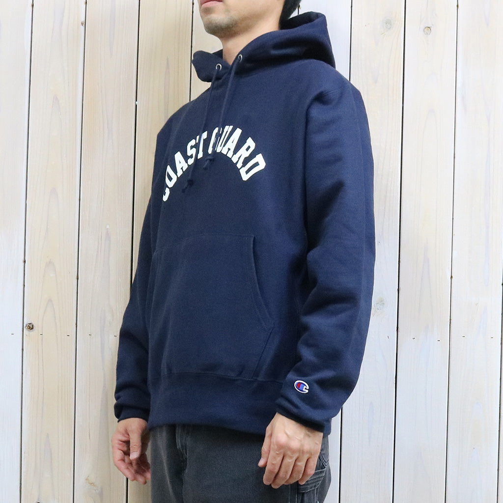 Champion『CORST GUARD CHAMPION REVERSEWEAVE HOOD』(NAVY)