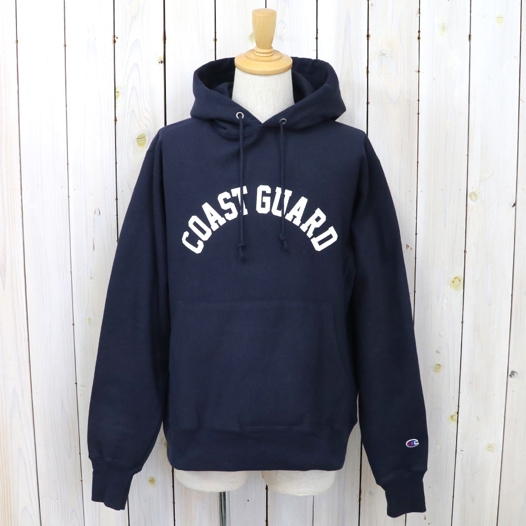 Champion『CORST GUARD CHAMPION REVERSEWEAVE HOOD』(NAVY)