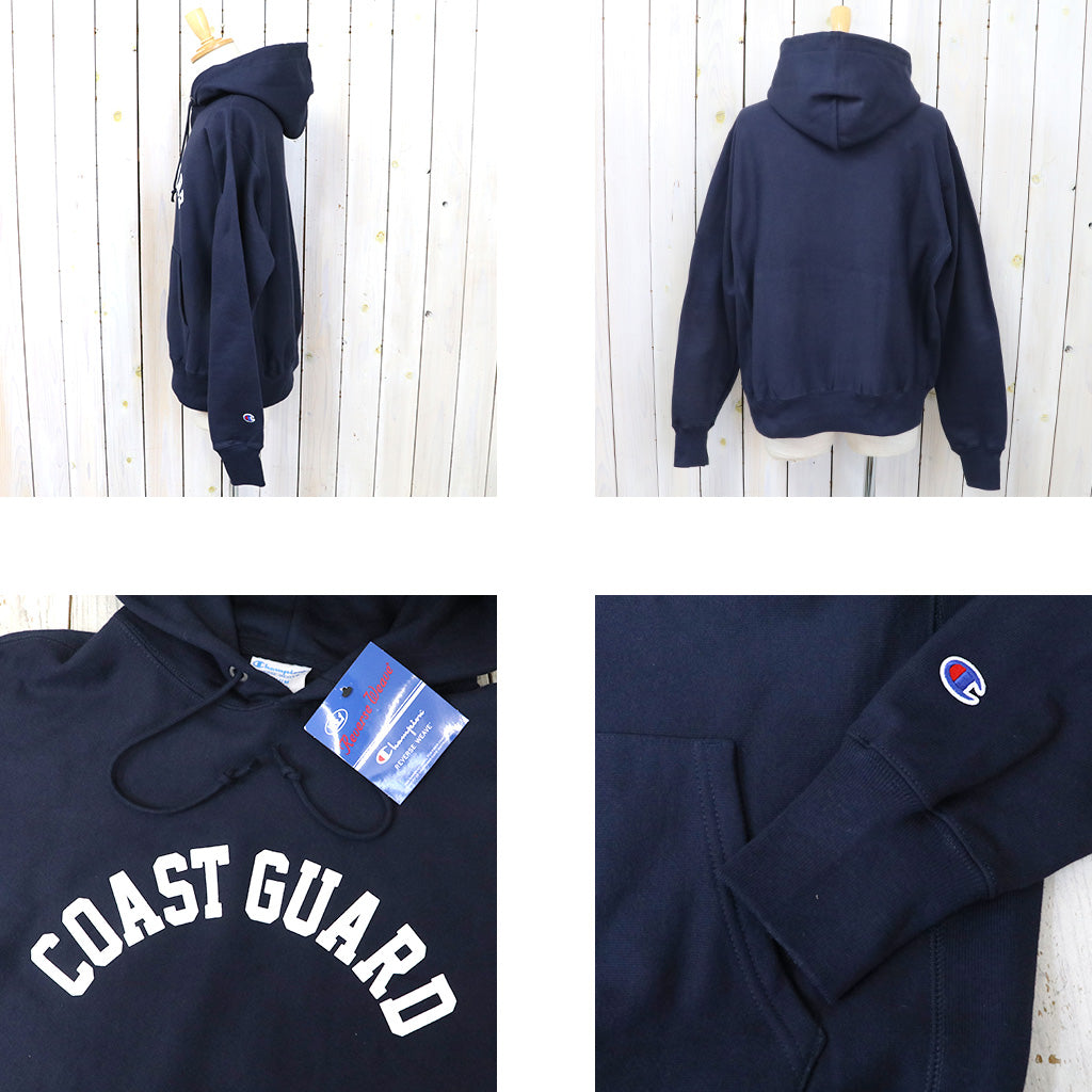 Champion『CORST GUARD CHAMPION REVERSEWEAVE HOOD』(NAVY)