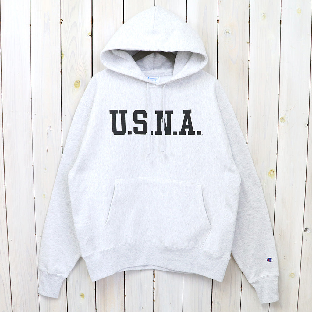 Champion『U.S.N.A. CHAMPION REVERSE WEAVE HOOD』(ASH GREY)