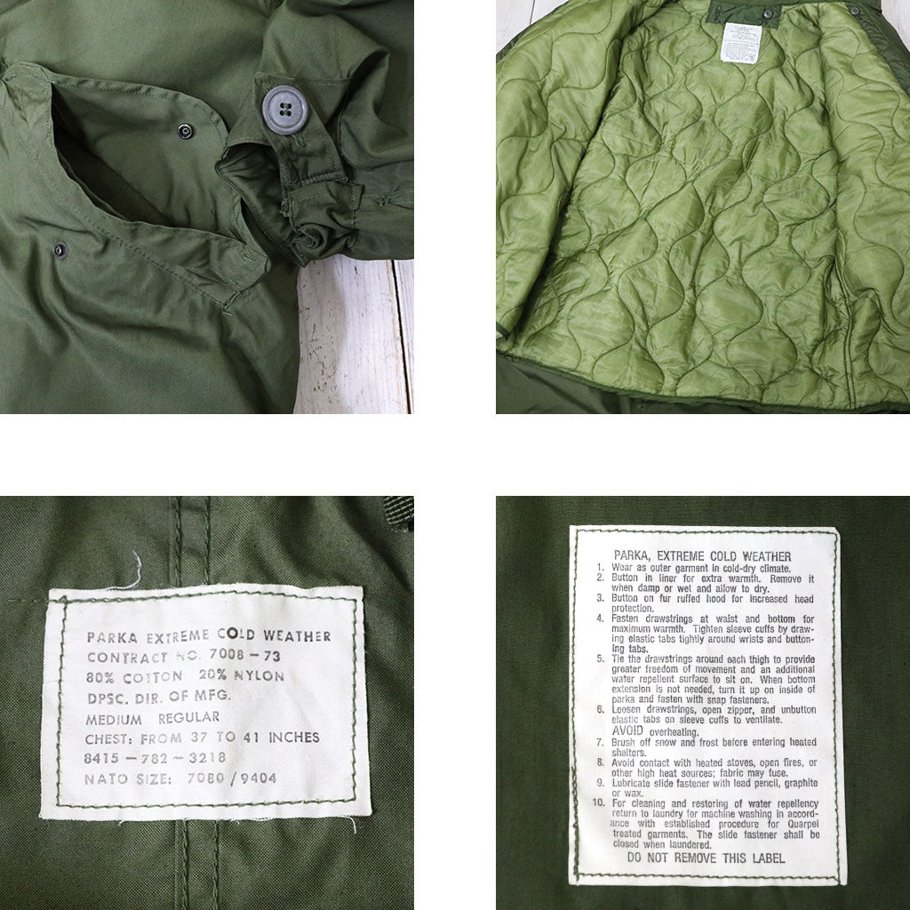 DEAD STOCK『M-65 FISH TAIL PARKA-FULL SET』(MEDIUM-REGULAR)