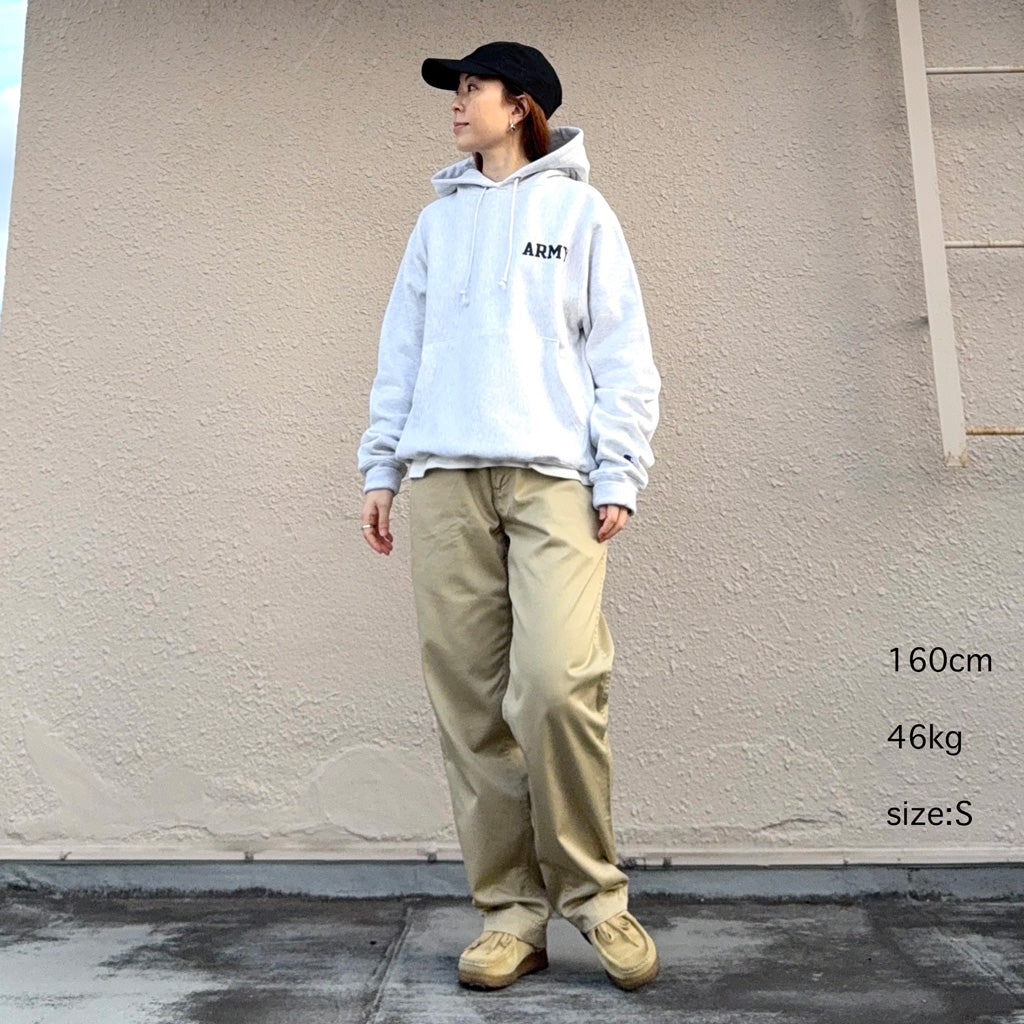 Champion『ARMY WEST POINT CHAMPION 2-SIDED REVERSE WEAVE HOOD』(ASH GREY)