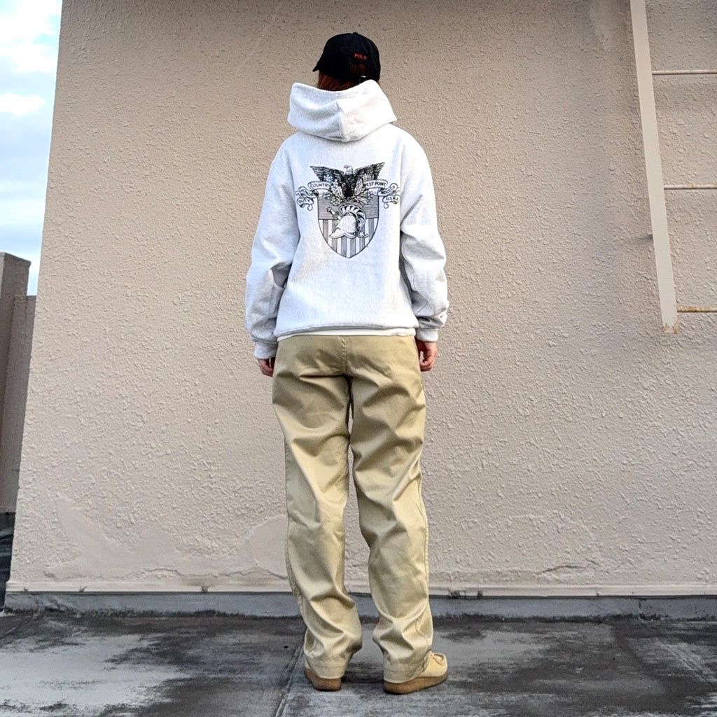 【SALE30%OFF】Champion : ARMY WEST POINT CHAMPION 2-SIDED REVERSE WEAVE HOOD (ASH GREY)