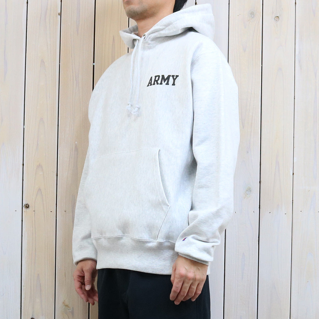 Champion『ARMY WEST POINT CHAMPION 2-SIDED REVERSE WEAVE HOOD』(ASH GREY)