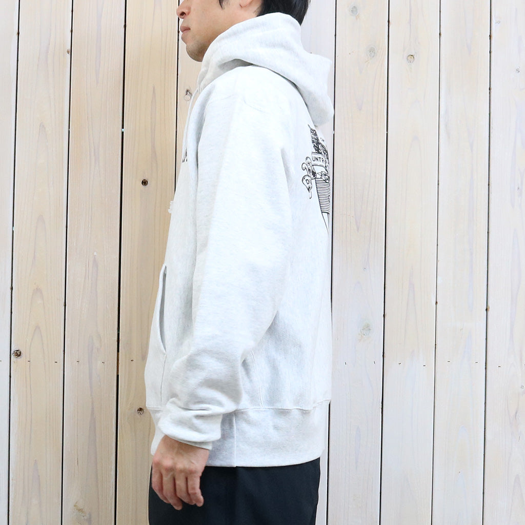 【SALE30%OFF】Champion : ARMY WEST POINT CHAMPION 2-SIDED REVERSE WEAVE HOOD (ASH GREY)