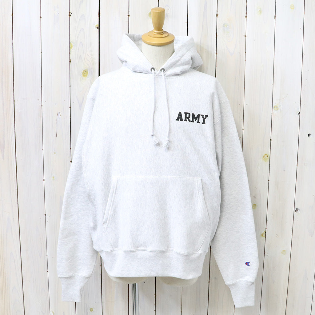 【SALE30%OFF】Champion : ARMY WEST POINT CHAMPION 2-SIDED REVERSE WEAVE HOOD (ASH GREY)