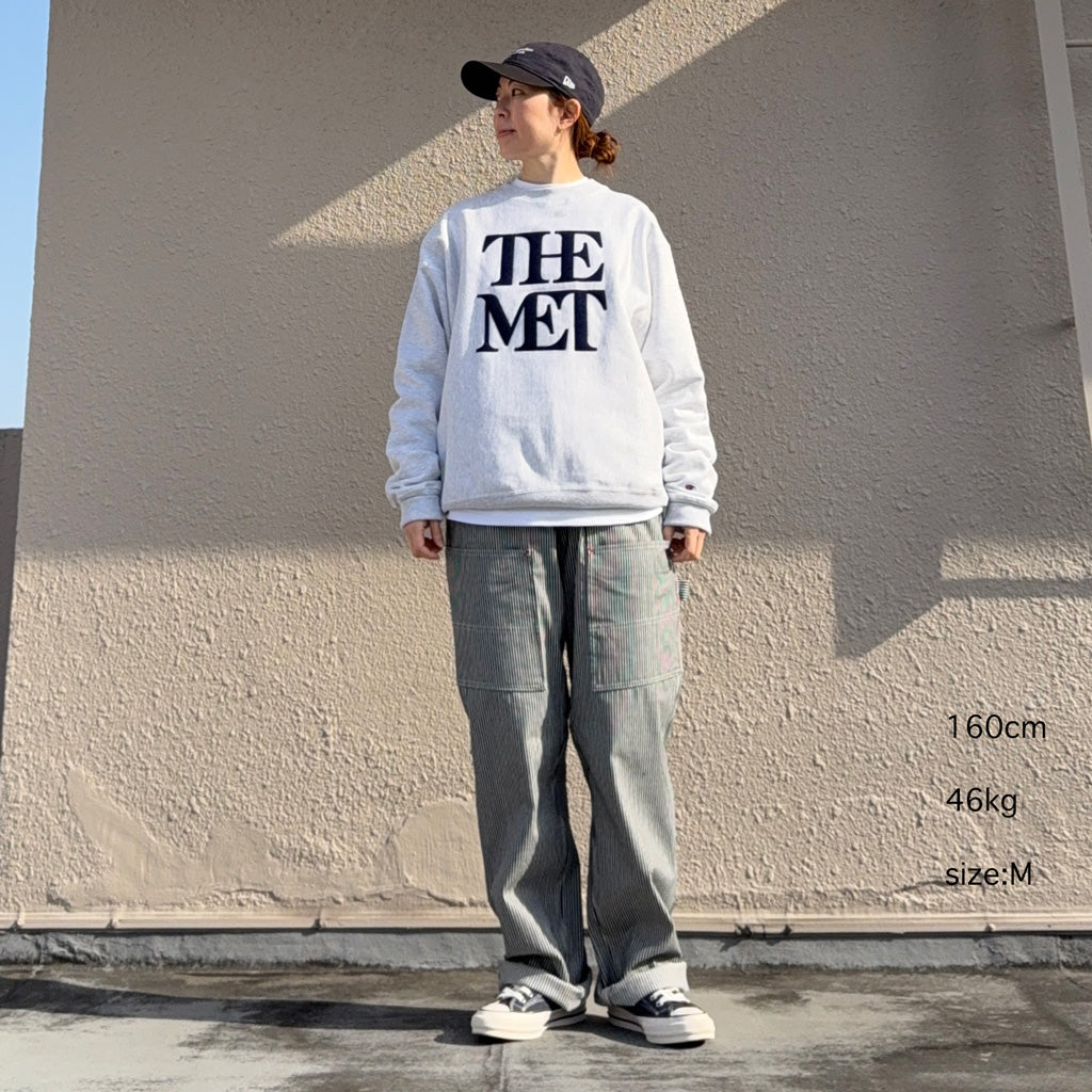 Champion『MET LOGO CHAMPION REVERSE WEAVE CREW』(ASH GREY)